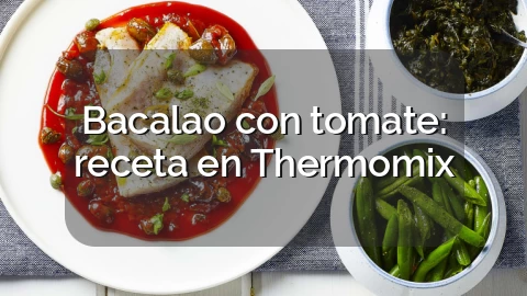 Bacalao con tomate: receta en Thermomix
