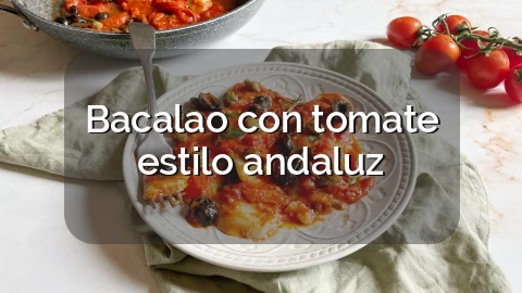 Bacalao con tomate estilo andaluz