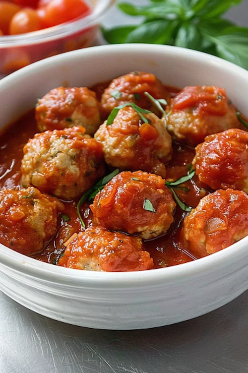 elaboración Albóndigas de bacalao con tomate