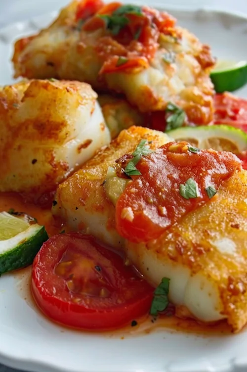 Bacalao con tomate en Monsieur Cuisine