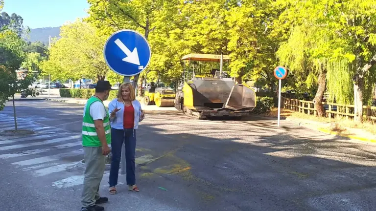 Conductores de Redondela estrenarán firme en una vía