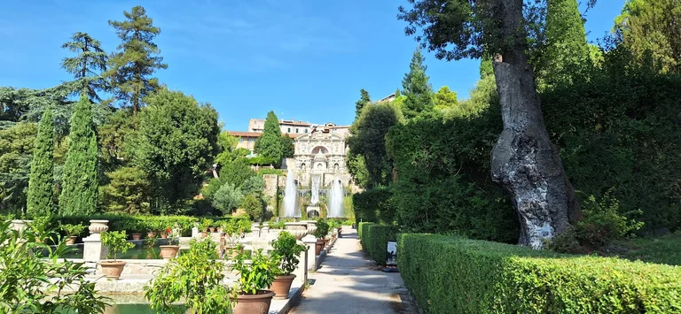 Villa d’Este en Tívoli