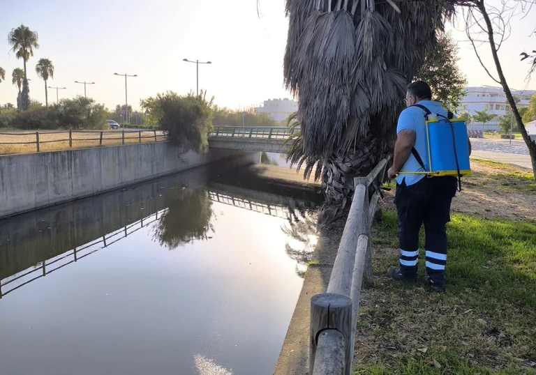 Rota actúa contra los mosquitos sin alterar la fauna del arroyo